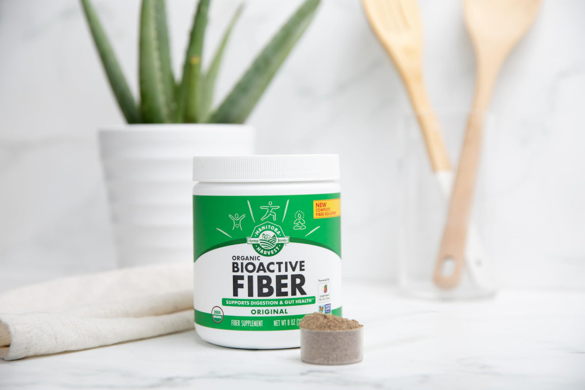 Manitoba Harvest BioActive Fiber Poudre 308g avec cuillère dosette