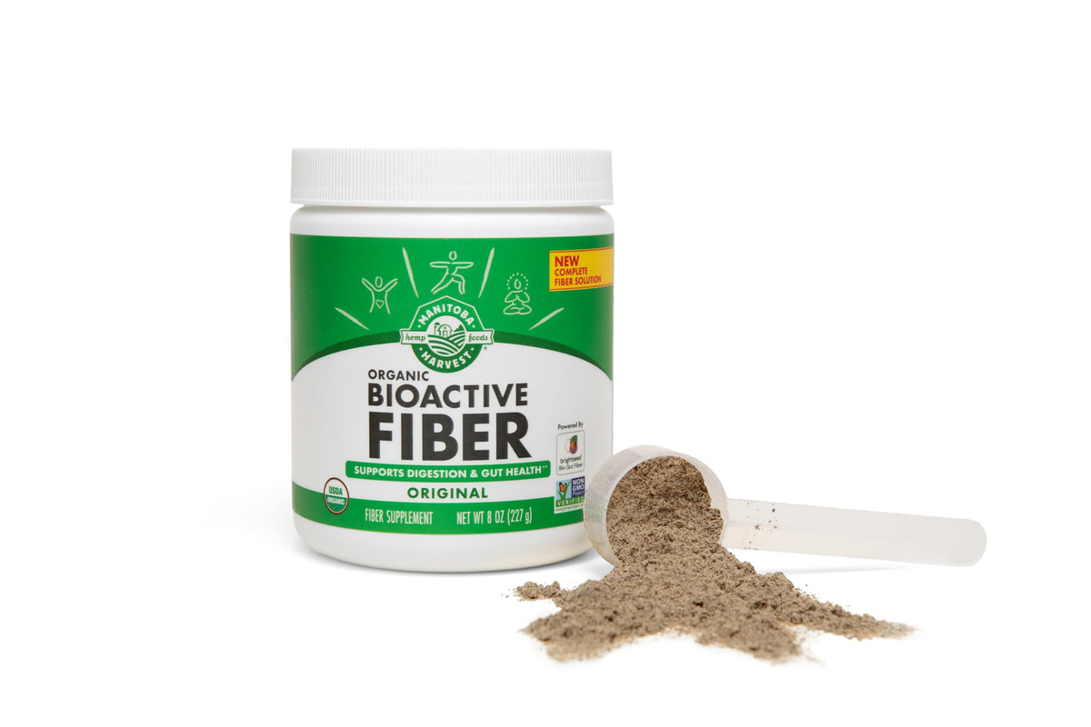 Manitoba Harvest BioActive Fiber Poudre 308g en préparation avec de l'eau