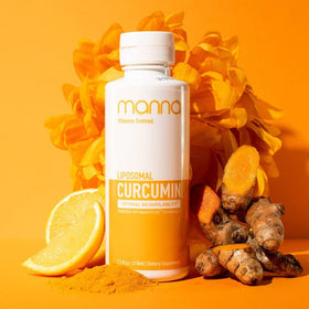 Manna Liposomal Curcumin 250mg bouteille vue de face