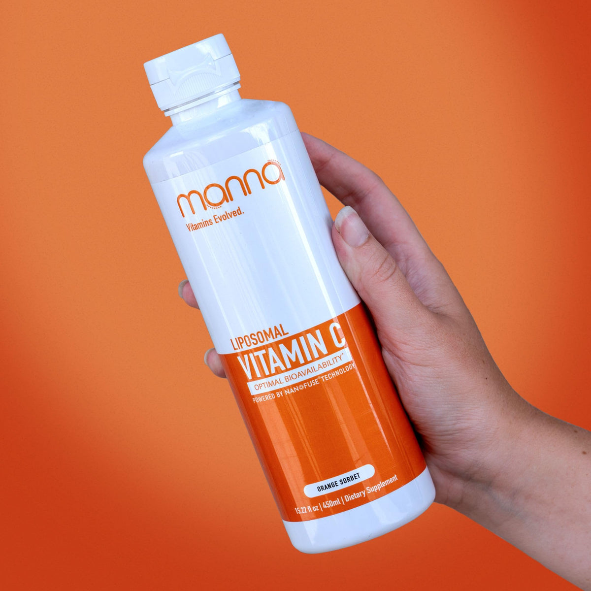 Manna Vitamine C Liposomale 1000mg liquide vue avant