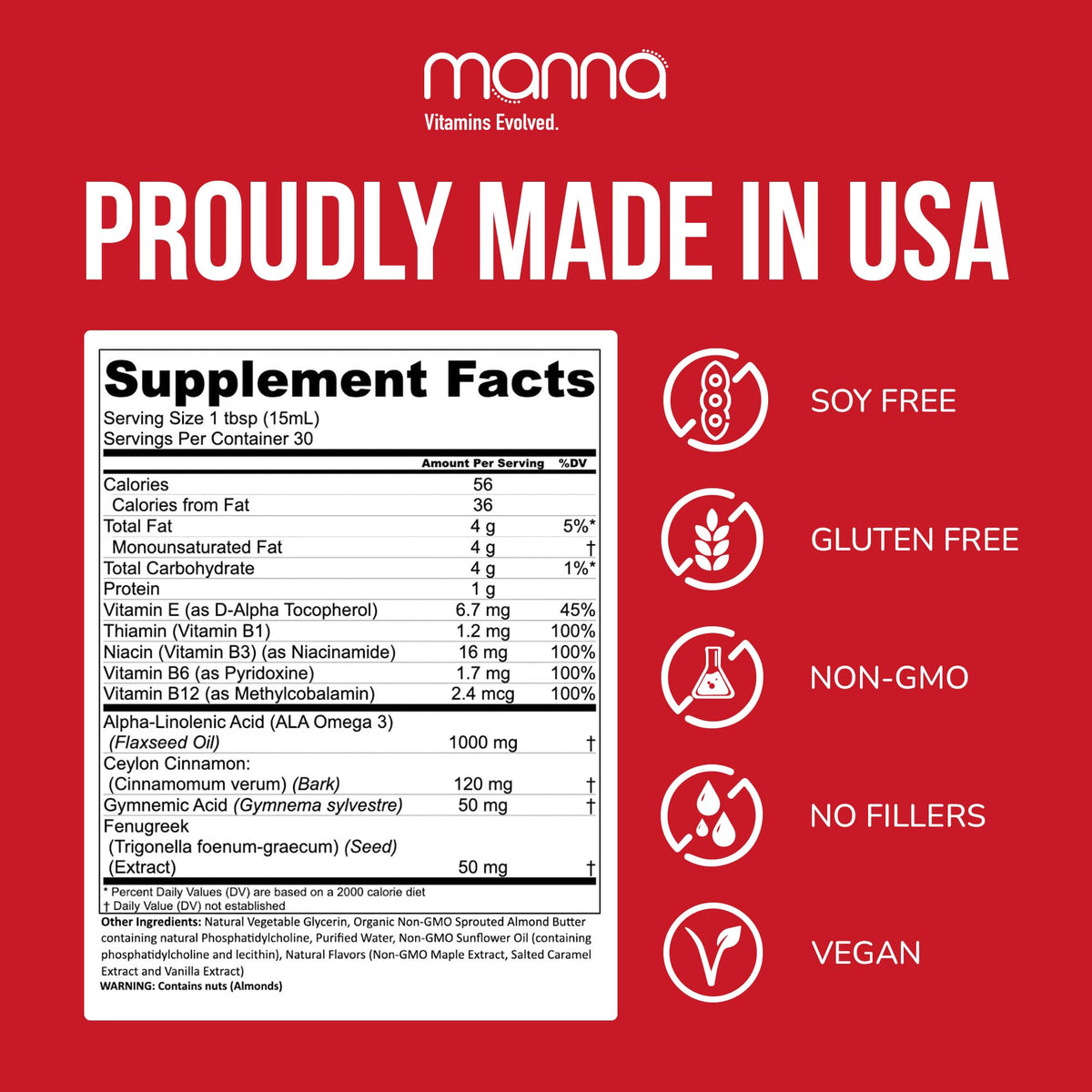 Manna Vitamins Evolved Complex Liposomal Glycémie 544g dans un cadre de vie sain