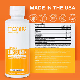 Manna Vitamins Evolved Curcuma Liposomal 250mg en utilisation quotidienne