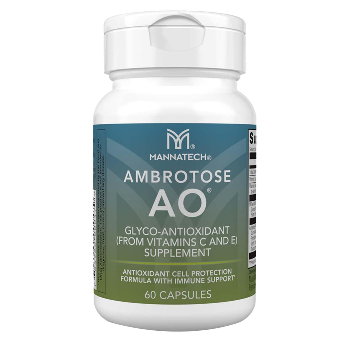 Mannatech Ambrotose AO® 60 Capsules vue avant