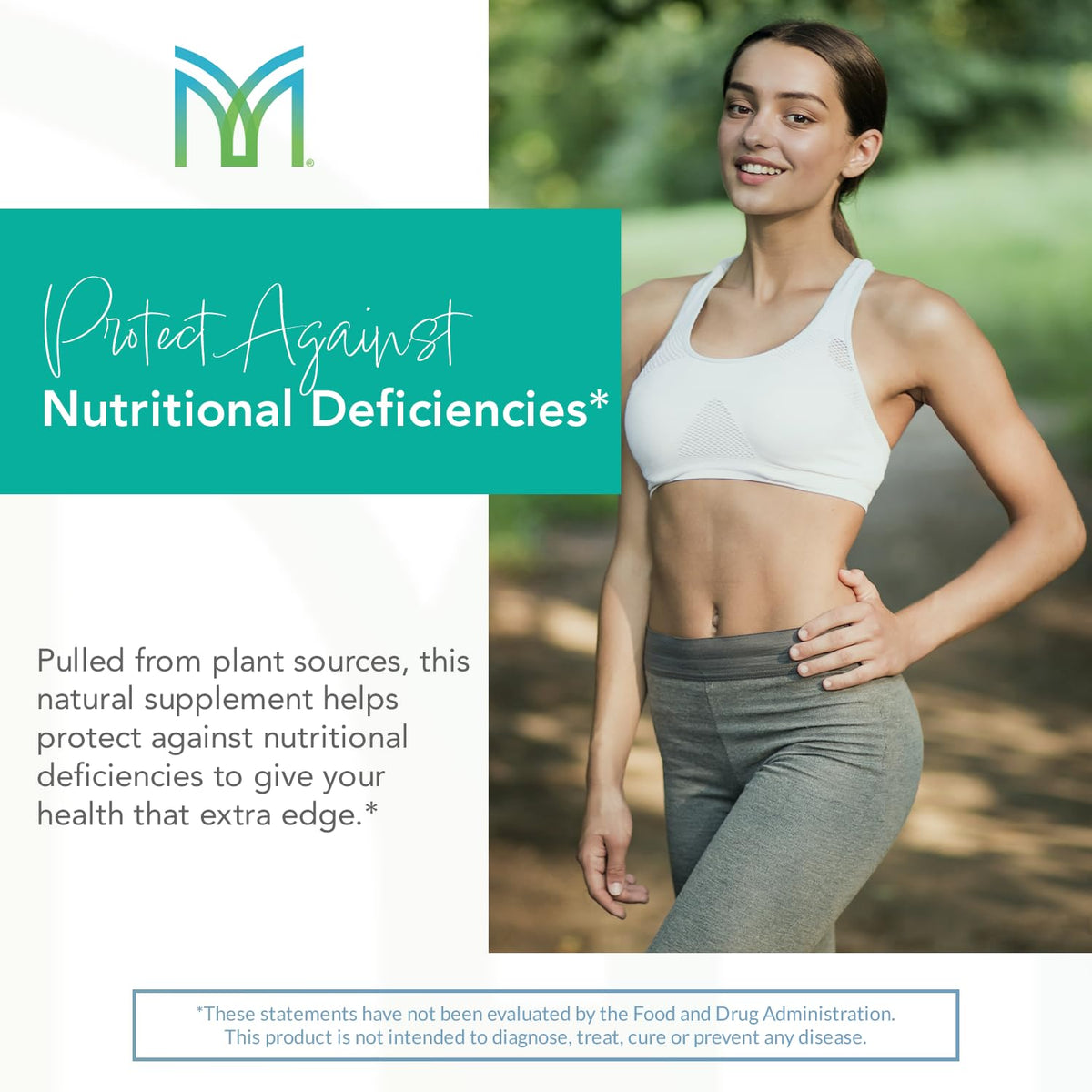 Mannatech PhytoMatrix® capsules sur une table en bois