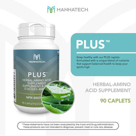 Mannatech Plus 90 capsules à l'intérieur de la boîte