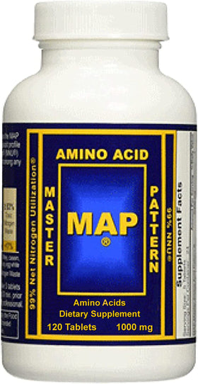 MAP Master Amino Acid Pattern comprimés non aromatisés vue de face