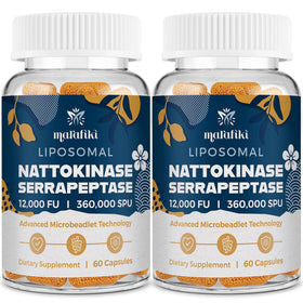 Marafiki Nattokinase 12 000 FU Liposomal vue avant du flacon