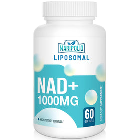 Maripolio NAD+ Liposomal 1000 mg flacon de 60 softgels