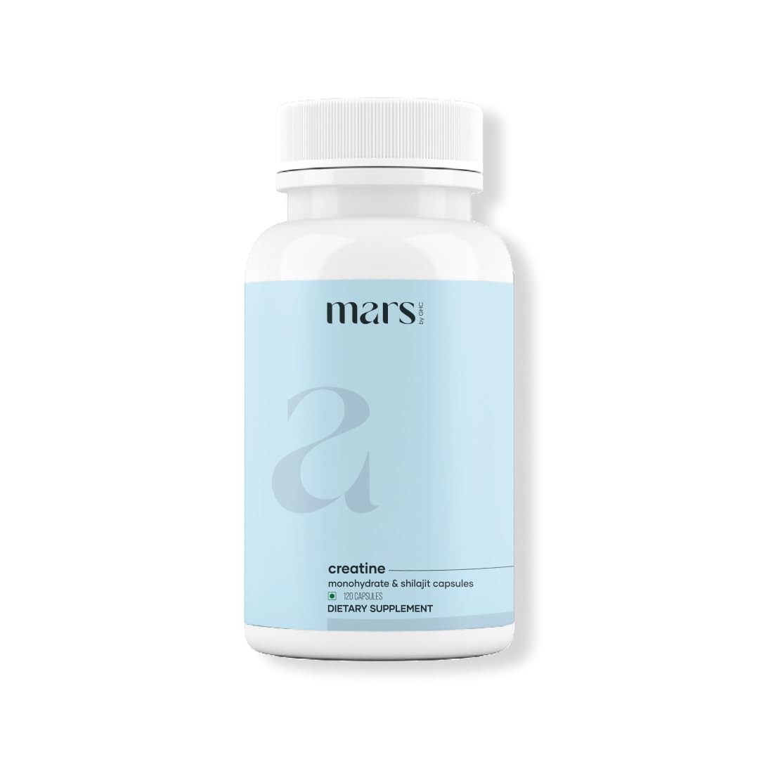 mars by GHC Capsules de Créatine Monohydrate Micronisée vue de face