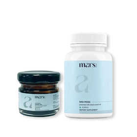 mars by GHC Vitality support Combo - résine de Shilajit et capsules de Sea Moss