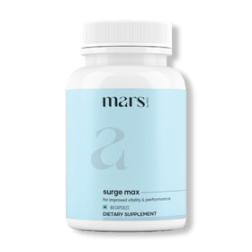 Mars Surgemax 60 capsules avec Shilajit et Safed Musli, vue avant