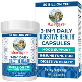 MARYRUTH'S 3-en-1 Probiotiques 30 Capsules vue de face