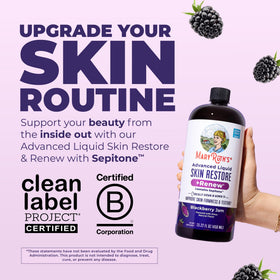 MARYRUTH'S Advanced Liquid Skin Restore 15,22oz étiquette détaillée