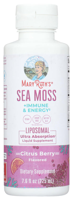 MARYRUTH'S Complément Alimentaire à la Mousse de Mer 140mg dans un verre