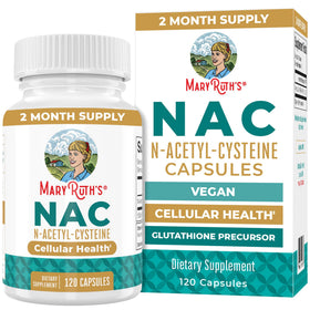 MARYRUTH'S Complément NAC N-Acetyl Cystéine 1000mg, vue de face