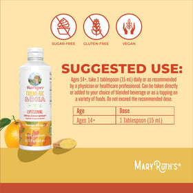 MARYRUTH'S Curcuma & DHA Liposomal 520mg utilisation