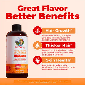 MARYRUTH'S Multivitamine Liquide goût pêche-mangue