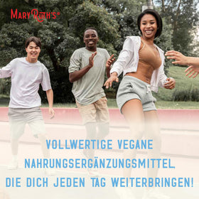 MARYRUTH'S Multivitamine Liquide Matinal 15 Portions Framboise flacon ouvert