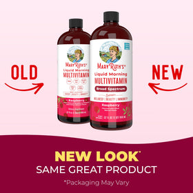 MARYRUTH'S Multivitamines Liquides Framboise 32 Servings - vue de côté