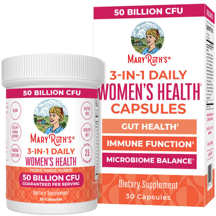 MARYRUTH'S Probiotiques 3-en-1 capsules vue avant