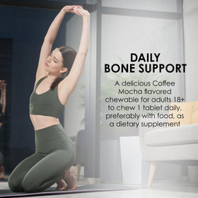 MASON NATURAL Calcium 600 mg avec Vitamine D3 en format comprimés à mâcher