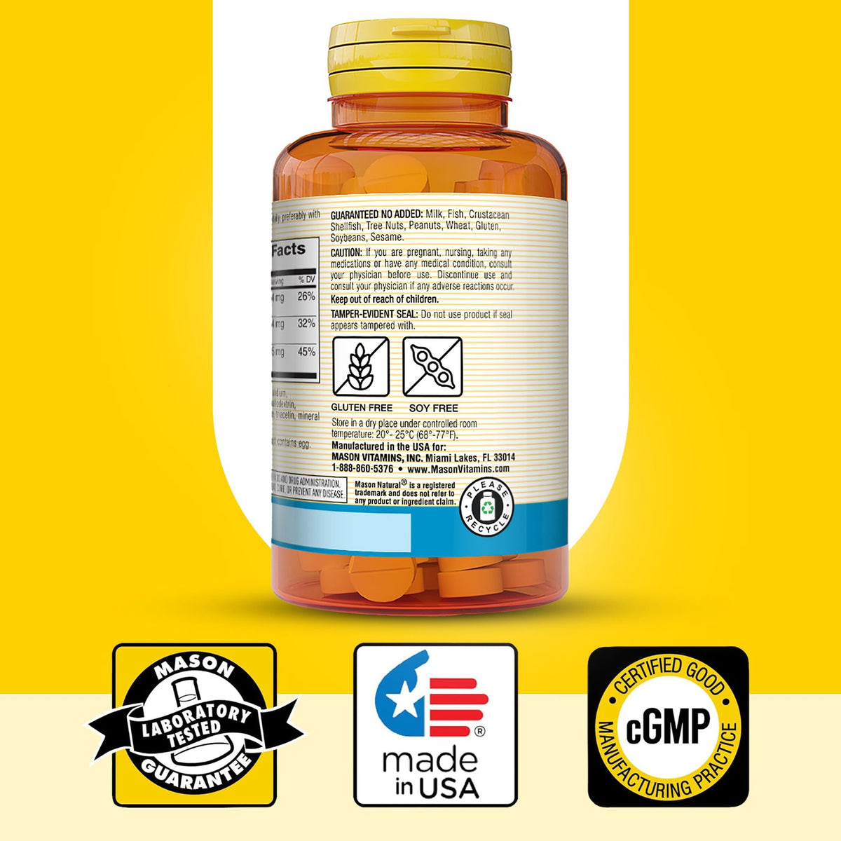 MASON NATURAL Complément Alimentaire Calcium Magnésium Zinc en contexte naturel