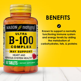 MASON NATURAL Complexe B Ultra, comprimé en gros plan