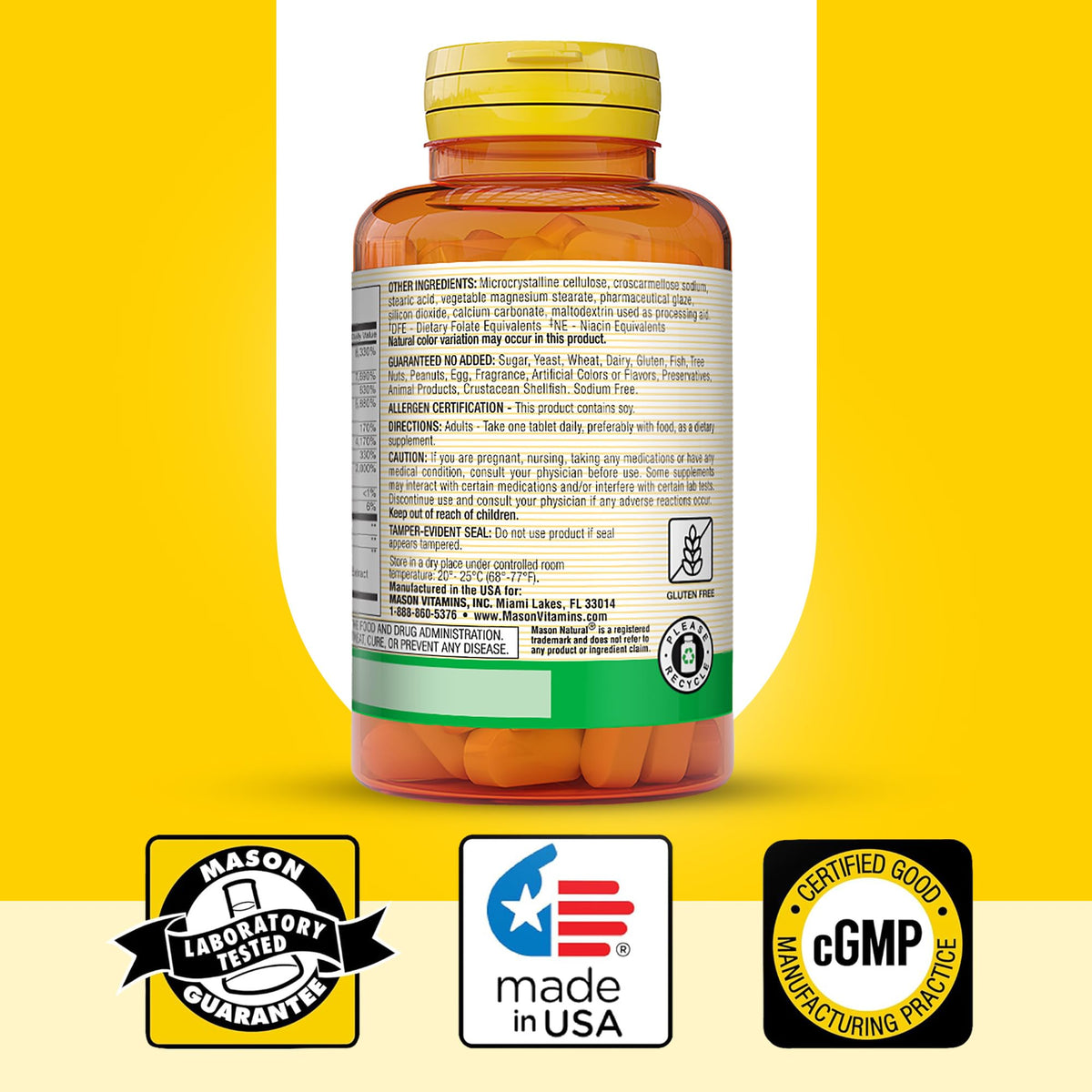 MASON NATURAL Complexe B Ultra, comprimés sur une table