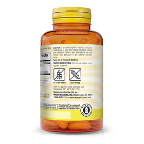 MASON NATURAL Curcuma 500 mg, emballage et étiquette