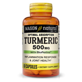 MASON NATURAL Curcuma 500 mg flacon de 60 gélules