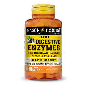 MASON NATURAL Enzymes daily 60 Capsules - vue de face