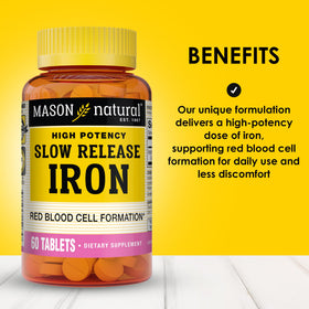 MASON NATURAL Fer Sulfate 50 mg 180 comprimés, emballage