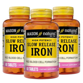 MASON NATURAL Fer Sulfate 50 mg 180 comprimés, vue de face
