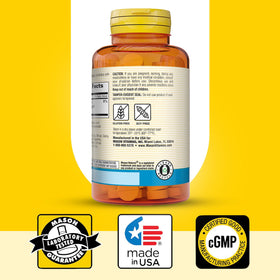 MASON NATURAL Gluconate de Magnésium 550 mg, gélules sur une table