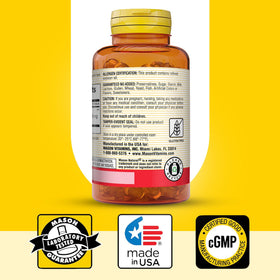 MASON NATURAL Huile d'Ail gélules molles avec des ingrédients naturels
