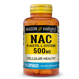 MASON NATURAL NAC N-Acétyl-L-Cystéine 500 mg capsules avant