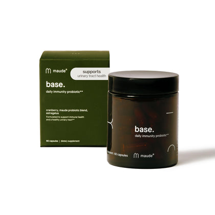 Maude Base 60 capsules vue de face avec emballage