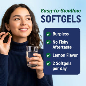 MAV NUTRITION EPA Ultra 1105MG gélules à la saveur citron