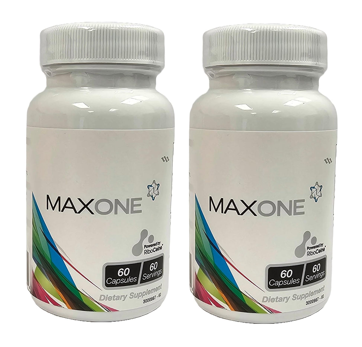 Max International RiboCeine 60 capsules végétales, vue de face