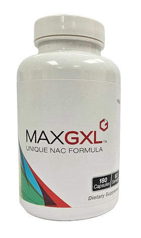 MaxGXL NAC 750mg complément alimentaire en boîte vue de face