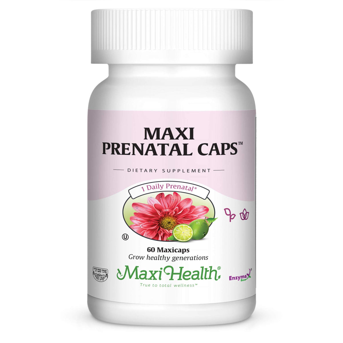 Maxi Health Complément Alimentaire Prénatal 60 Capsules vue de face