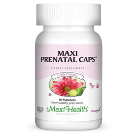 Maxi Health Complément Alimentaire Prénatal 60 Capsules vue de face