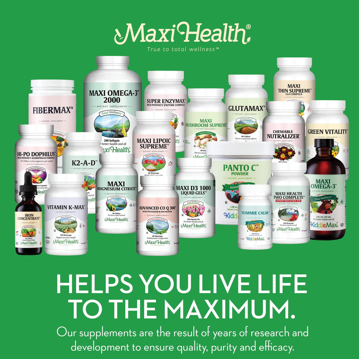 Maxi Health Huile de Onagre 1500mg avec capsules à côté
