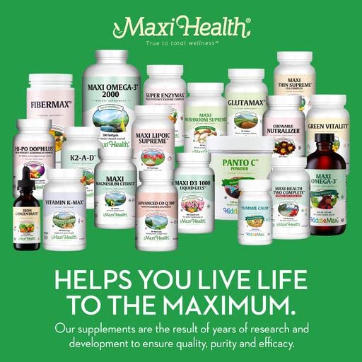 Maxi Health Max-C 500 sur un fond neutre