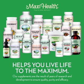 Maxi Health Max-C 500 sur un fond neutre
