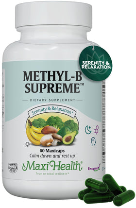 Maxi Health Methyl-B Complex 60 capsules front view