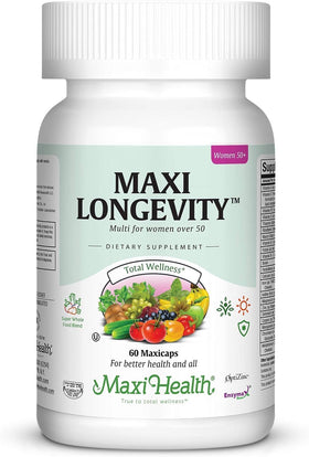 Maxi Health Multivitamines Femmes 50+ 60 Capsules - Vue avant