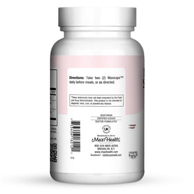 Maxi Health Probiotique Acidophilus 120 capsules en gros plan