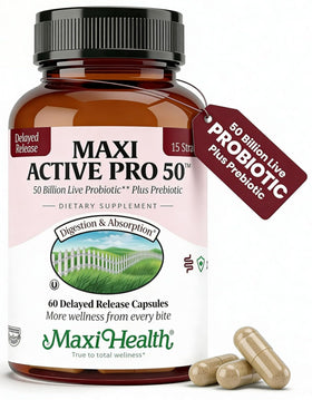 Maxi Health Probiotiques 50 Milliards CFU - Boîte avant