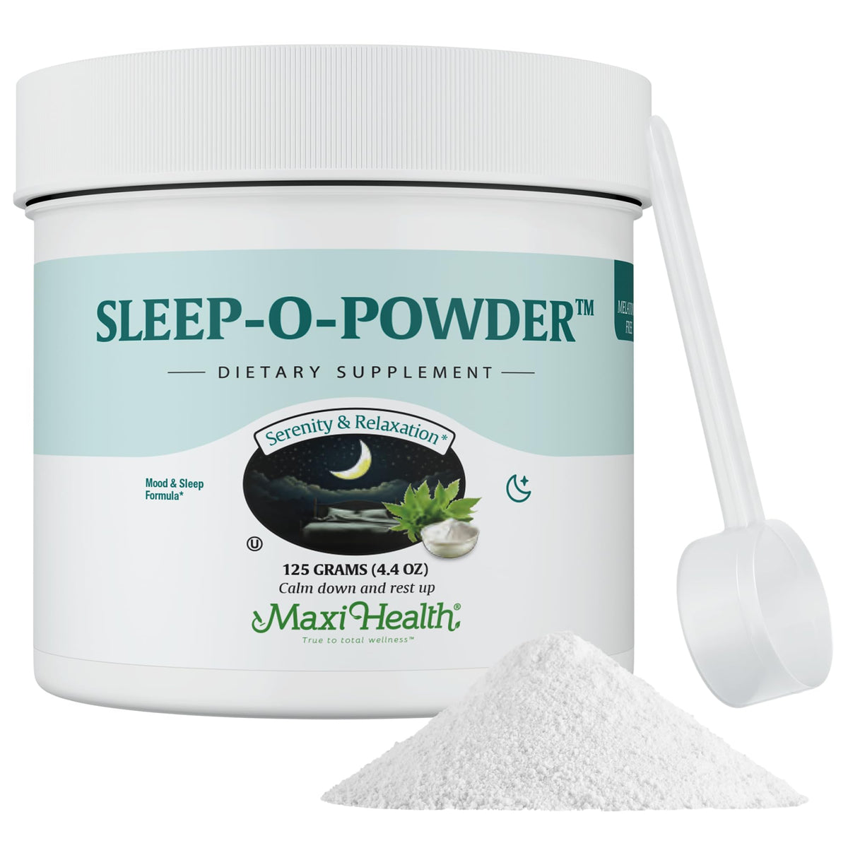 Maxi Health Sleep-O-Powder 191g vue de face